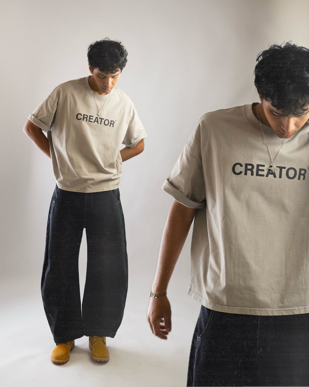 CREATOR oversized tee
