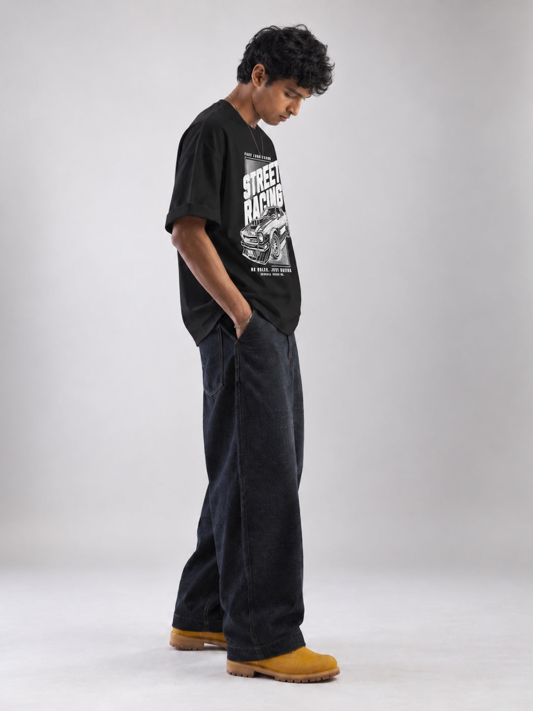 STREET RACING OVERSIZED T-SHIRT
