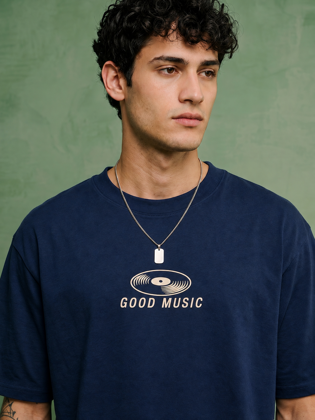 GOOD MUSIC OVERSIZED T-SHIRT