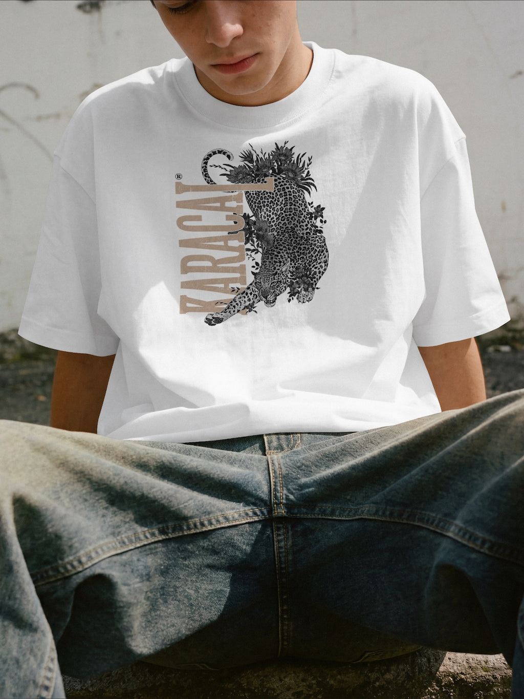 KARACAL LEOPARD REGULAR FIT T-SHIRT