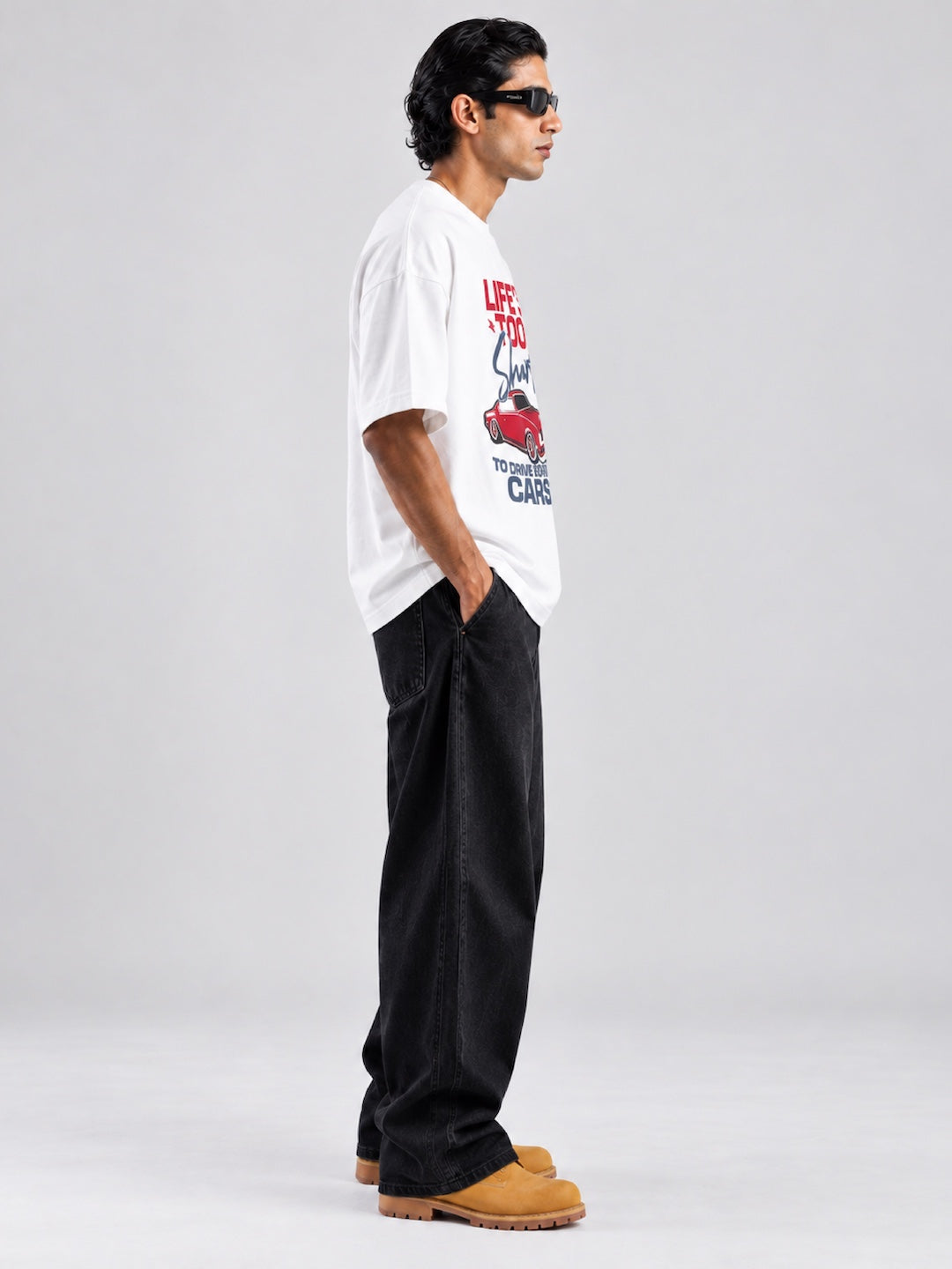 LIFES TOO SHORT OVERSIZED T-SHIRT