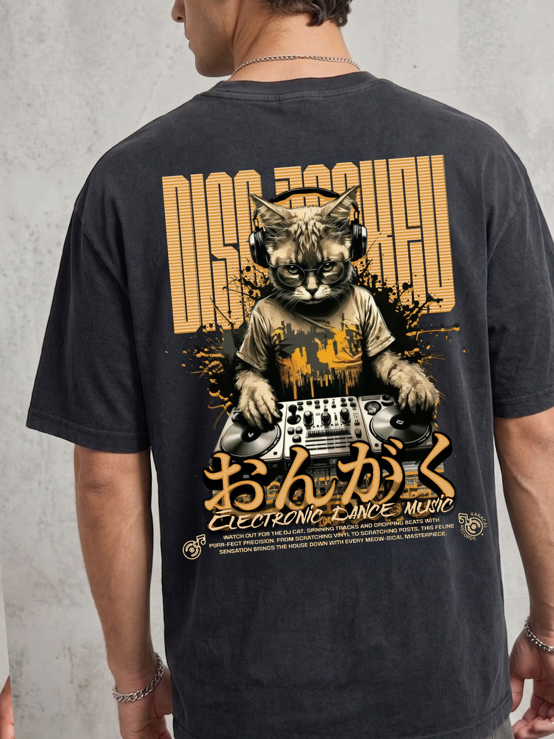 DISC JOCKEY OVERSIZED T-SHIRT